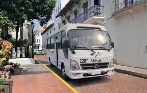 La ruta verde del Casco Antiguo opera con regularidad en Semana Santa