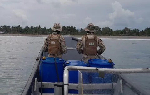Encuentran un cuerpo flotando en el río Petaquilla, Donoso