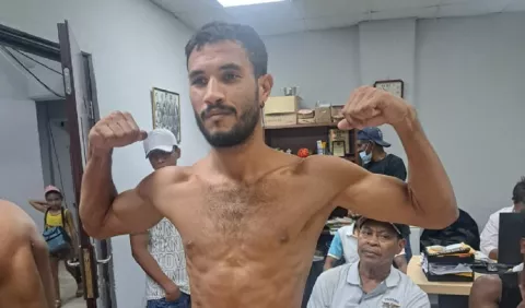 Hibrahim Valdespino, sobre su pelea por el título nacional: ' Voy con todo'