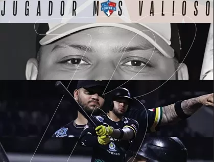 Abraham Rodríguez es elegido el 'Jugador Más Valioso' en el béisbol mayor