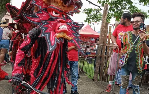 Portobelo se viste de fiesta por el Festival de Diablos y Congos