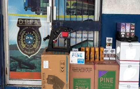 En varios operativos en Colón detectan mercancía de presunto contrabando 