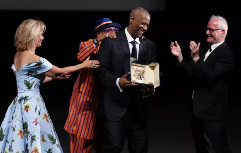 Denzel Washington recoge una Palma de Oro de Honor por sorpresa en Cannes
