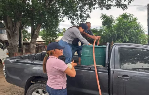Ministerio de Salud en Herrera refuerza acciones ante emergencia por calidad del agua del río La Villa