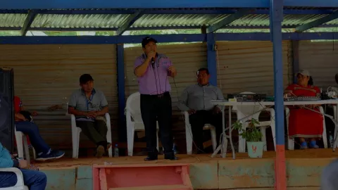 Junta Técnica de comarca Ngäbe Buglé escucha necesidades de pobladores de La Miel