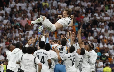 ¡Día de llanto! Ancelotti y Luka Modric se despiden del Real Madrid