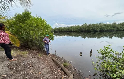 MiAmbiente presenta una denuncia penal por contaminación del estero de Alanje