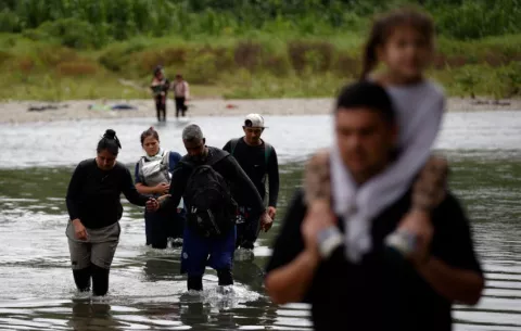 Colombia alerta sobre 'crisis humanitaria' en Darién: 9,000 migrantes volvieron este año