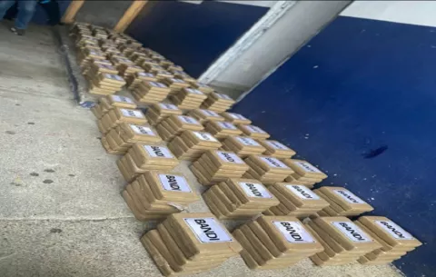 Decomisan 400 paquetes de droga cerca de la frontera con Costa Rica