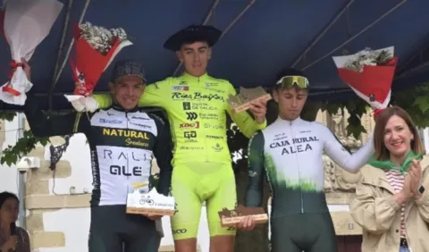 Franklin Archibold sube al podio en el Circuito Montañés en España
