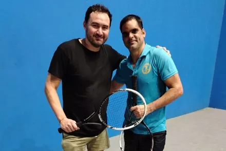 Suárez y Andino se consagran en el Abierto Nacional de Frontenis
