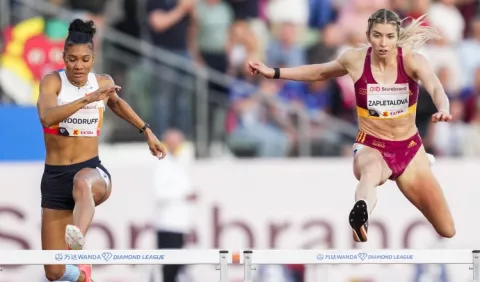 Gianna Woodruff se ubica en el tercer lugar en la parada de Oslo en Liga Diamante