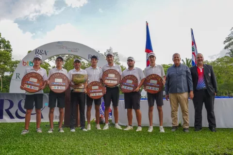 Panamá es 'tricampeón'  en golf, al llevarse la  Copa Los Volcanes 2025 