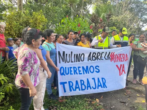 Coclesito espera respuesta: comunidades vecinas a la mina alzan su voz