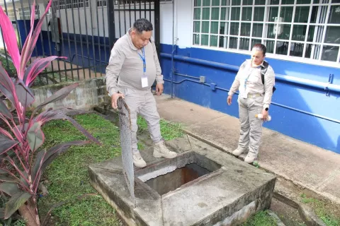 Detectan riesgos ambientales en colegio de La Chorrera