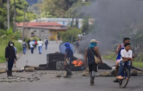 Más de 20 puntos se mantienen cerrados en Bocas del Toro
