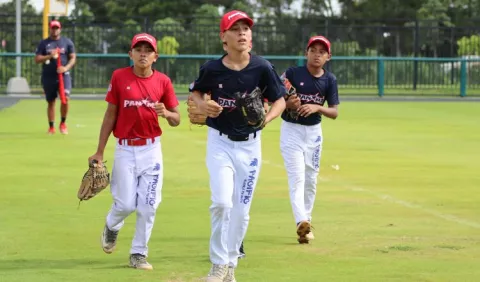 Preselección de Panamá U12  trabaja en los fundamentos del béisbol con miras al Mundial de Tainán