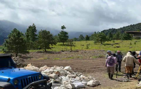 Detectan labores de arado y remoción de rocas dentro del Parque Nacional Volcán Barú