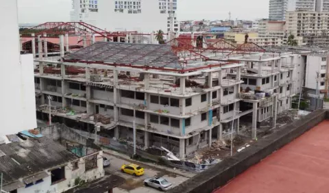 Construcción de la Escuela República de Venezuela tiene más del 90% de avance