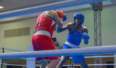 Atheyna Bylon y Yuliett Hinestroza van al mundial de boxeo en Liverpool
