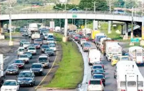 Suspenden los trabajos en la autopista Arraiján–La Chorrera