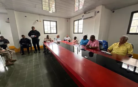 Autoridades en Portobelo se preparan para la fiesta del Cristo Negro 