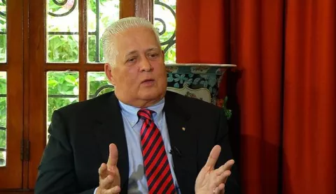 Ernesto Pérez Balladares: 'Ya era tiempo de denunciar el salvaje actuar del SUNTRACS'