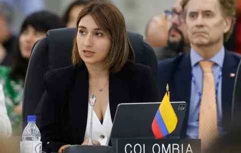 Canciller colombiana, Laura Sarabia, renuncia por diferencias con el Gobierno