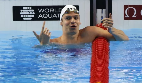 Leon Marchand acapara los focos con un récord del mundo