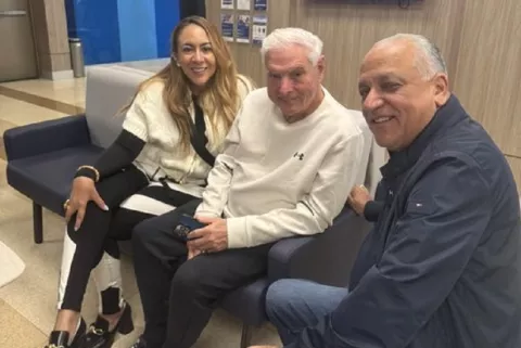 Ricardo Martinelli se recupera satisfactoriamente de cirugía de hernia