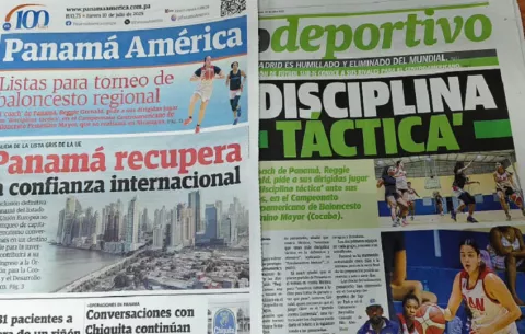 Busque su Panamá América impreso de lunes a viernes