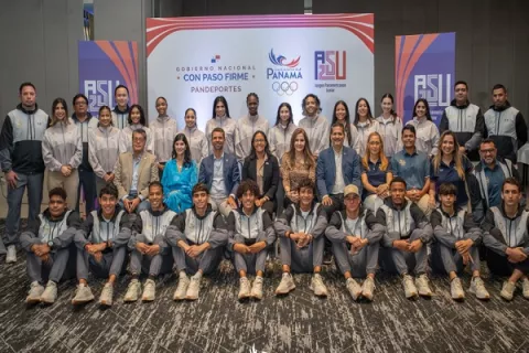 Ana Beitia e Isaac Dorati son los abanderados panameños en Paraguay