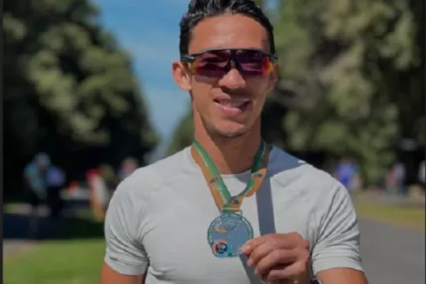 Yassir Cabrera gana medalla de plata en Irlanda