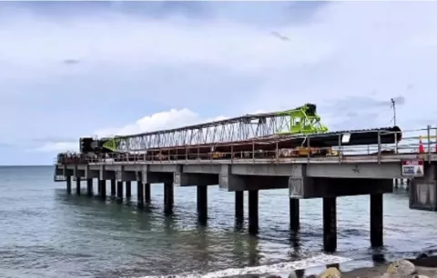 Mulino inspecciona este viernes el muelle multipropósito en Puerto Armuelles