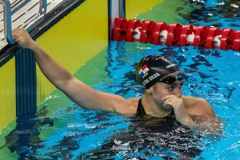 Panamá gana apelación, Emily Santos va a la final de los 200 metros pechos en los Juegos Panamericano Junior