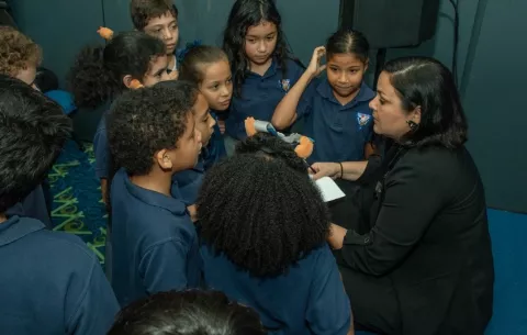 Jóvenes estudiantes se inspiran en la FIL Panamá 2025