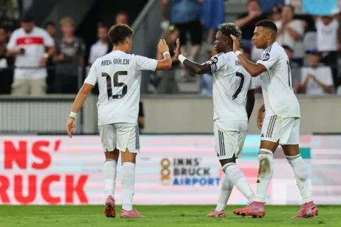 Arda Güler y Mbappé, las estrellas del Real Madrid en Austria