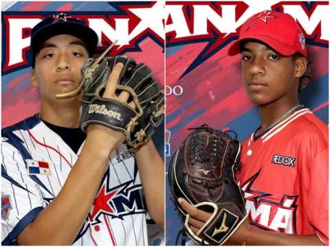 Fernando Pérez y Abraham Wright, abridores de Panamá en el Premundial U15
