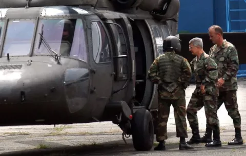 Cinco helicópteros militares de EE.UU. llegan a Panamá para continuar ejercicios conjuntos