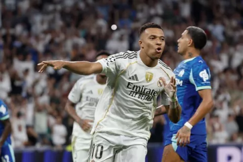 Mbappé dio la victoria al Real Madrid ante el Marsella 