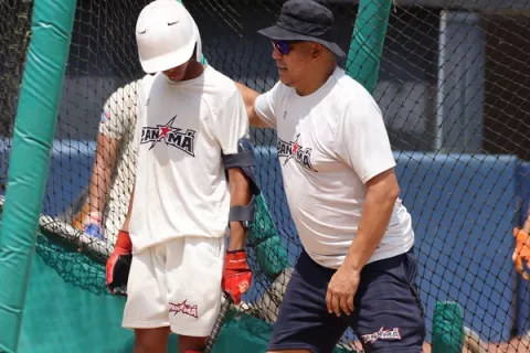 Panamá U15 tiene su último ensayo previó al Premundial de Béisbol en México