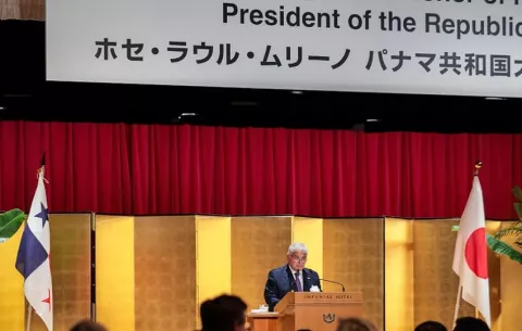 ¡De lujo! Con más de 500 participantes, se realiza en Tokio recepción en honor al presidente de Panamá