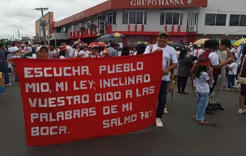 En Veraguas y Colón culmina el mes de la Sagrada Biblia con un llamado a la paz 