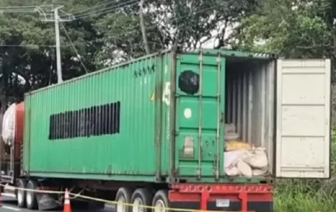 Falsos policías intentan robarse un camión de carga en Chiriquí
