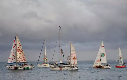 La Flotilla Sumud denuncia ataques de Israel y nueve barcos interceptados