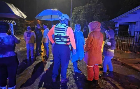 Lluvias dejan 25 viviendas afectadas y varios deslizamientos en Chiriquí