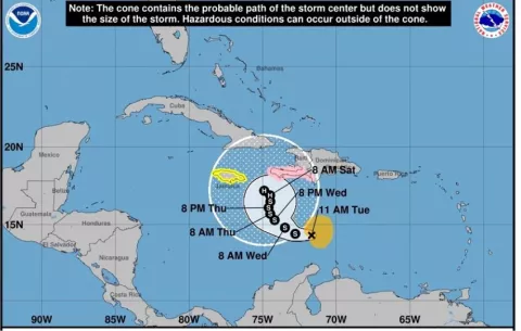Se forma la tormenta tropical Melissa en el Caribe y amenaza como huracán a Haití
