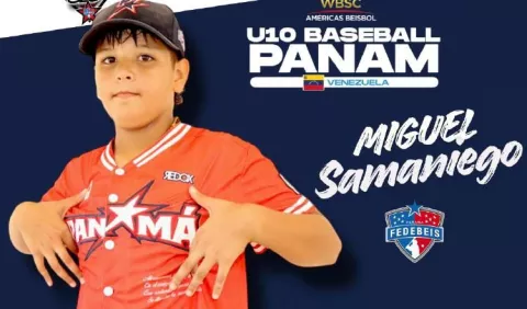 Miguel Samaniego será el primer abridor en el Panamericano U10