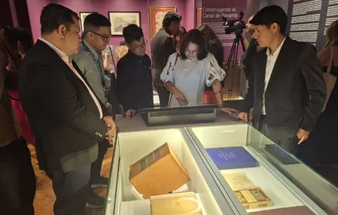 El Museo del Canal inaugura su renovada sala 'Construyendo el Canal de Panamá'