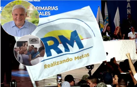 'Grupo de traidores' son abucheados en la sede de Realizando Metas, mientras respaldo a Martinelli sigue sólido